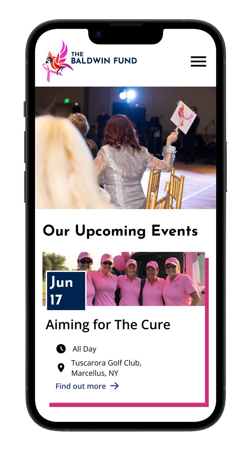 Events page